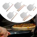 Maxbell 12 inch Pizza Peel for Cheese, Bread, Fruit, Vegetables Sturdy Pizza Spatula 52.5cm