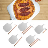 Maxbell 12 inch Pizza Peel for Cheese, Bread, Fruit, Vegetables Sturdy Pizza Spatula 52.5cm