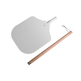 Maxbell 12 inch Pizza Peel for Cheese, Bread, Fruit, Vegetables Sturdy Pizza Spatula 52.5cm