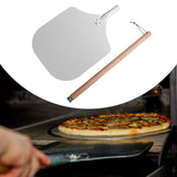 Maxbell 12 inch Pizza Peel for Cheese, Bread, Fruit, Vegetables Sturdy Pizza Spatula 52.5cm