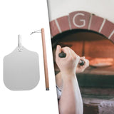 Maxbell 12 inch Pizza Peel for Cheese, Bread, Fruit, Vegetables Sturdy Pizza Spatula 52.5cm