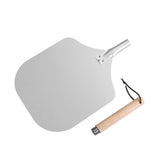 Maxbell 12 inch Pizza Peel for Cheese, Bread, Fruit, Vegetables Sturdy Pizza Spatula 28.2cm