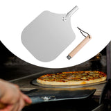 Maxbell 12 inch Pizza Peel for Cheese, Bread, Fruit, Vegetables Sturdy Pizza Spatula 28.2cm