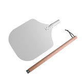 Maxbell 12 inch Pizza Peel for Cheese, Bread, Fruit, Vegetables Sturdy Pizza Spatula 52.5cm with box