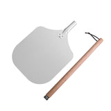 Maxbell 12 inch Pizza Peel for Cheese, Bread, Fruit, Vegetables Sturdy Pizza Spatula 52.5cm with box