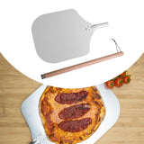 Maxbell 12 inch Pizza Peel for Cheese, Bread, Fruit, Vegetables Sturdy Pizza Spatula 52.5cm with box