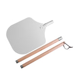 Maxbell 12 inch Pizza Peel for Cheese, Bread, Fruit, Vegetables Sturdy Pizza Spatula 97.2cm with box