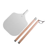 Maxbell 12 inch Pizza Peel for Cheese, Bread, Fruit, Vegetables Sturdy Pizza Spatula 97.2cm with box