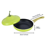 Maxbell Nonstick Frying Pan with Handle Induction Cooker Compatibility Round Skillet Pear Shaped