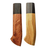 Maxbell Japanese Chef Knife Handle Smooth Knife Repair Handle Wooden DIY Replacement Wood