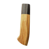 Maxbell Japanese Chef Knife Handle Smooth Knife Repair Handle Wooden DIY Replacement Wood