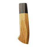 Maxbell Japanese Chef Knife Handle Smooth Knife Repair Handle Wooden DIY Replacement Wood