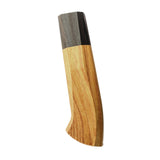 Maxbell Japanese Chef Knife Handle Smooth Knife Repair Handle Wooden DIY Replacement Wood