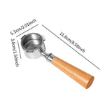 Maxbell 51mm Bottomless Portafilter Convenient for Coffee Lover Restaurant Household Wood