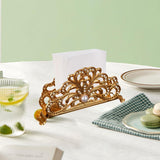 Maxbell Napkin Holder Metal Napkin Dispenser for Coffee Shop Countertop Dining Table Gold