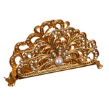Maxbell Napkin Holder Metal Napkin Dispenser for Coffee Shop Countertop Dining Table Gold