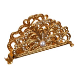 Maxbell Napkin Holder Metal Napkin Dispenser for Coffee Shop Countertop Dining Table Gold