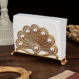 Maxbell Napkin Holder for Table Creative Napkin Dispenser for Hotel Restaurant Decor gold