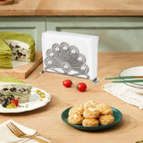 Maxbell Napkin Holder for Table Creative Napkin Dispenser for Hotel Restaurant Decor silver