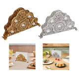 Maxbell Napkin Holder Tissue Paper Storage Holder Napkin Rack for Cafe Bedroom Decor gold