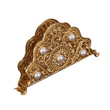 Maxbell Napkin Holder Tissue Paper Storage Holder Napkin Rack for Cafe Bedroom Decor gold