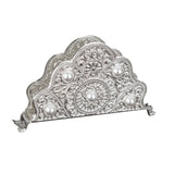 Maxbell Napkin Holder Tissue Paper Storage Holder Napkin Rack for Cafe Bedroom Decor silver