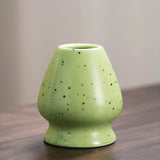 Maxbell 4x Matcha Ceremony Set Ceramic Matcha Bowl Set for Dining Room Home Tea Room Green
