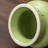 Maxbell 4x Matcha Ceremony Set Ceramic Matcha Bowl Set for Dining Room Home Tea Room Green