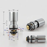 Maxbell Shower Diverter Valve 3 Way Spring Type Diverter for Bathroom Toilet Kitchen C0019