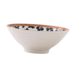 Maxbell Noodles Bowl Ramen Bowl for Udon, Soba, Pho Unbreakable Retro for Restaurant style A