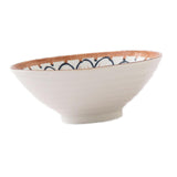 Maxbell Noodles Bowl Ramen Bowl for Udon, Soba, Pho Unbreakable Retro for Restaurant style B