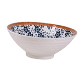 Maxbell Noodles Bowl Ramen Bowl for Udon, Soba, Pho Unbreakable Retro for Restaurant style D