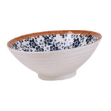 Maxbell Noodles Bowl Ramen Bowl for Udon, Soba, Pho Unbreakable Retro for Restaurant style D