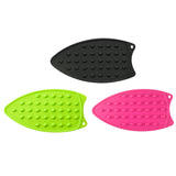 Maxbell Silicone Iron Rest Multipurpose Thicker Pad for Home Ironing Board Flat Iron Black