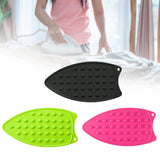 Maxbell Silicone Iron Rest Multipurpose Thicker Pad for Home Ironing Board Flat Iron Black