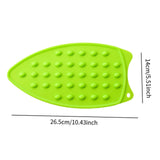 Maxbell Silicone Iron Rest Multipurpose Thicker Pad for Home Ironing Board Flat Iron Green