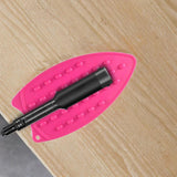 Maxbell Silicone Iron Rest Multipurpose Thicker Pad for Home Ironing Board Flat Iron Pink