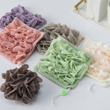 Maxbell Bath Sponge Quick Drying Breathable Shower Ball for Women Men Deep Cleansing beige