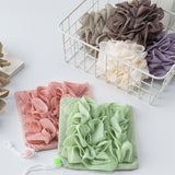 Maxbell Bath Sponge Quick Drying Breathable Shower Ball for Women Men Deep Cleansing khaki