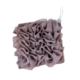 Maxbell Bath Sponge Quick Drying Breathable Shower Ball for Women Men Deep Cleansing brown