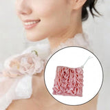 Maxbell Bath Sponge Quick Drying Breathable Shower Ball for Women Men Deep Cleansing pink