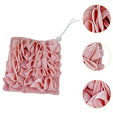 Maxbell Bath Sponge Quick Drying Breathable Shower Ball for Women Men Deep Cleansing pink