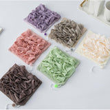 Maxbell Bath Sponge Quick Drying Breathable Shower Ball for Women Men Deep Cleansing pink