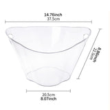 Maxbell Ice Bucket Wine Bucket 8L Heavy Duty for Home Family Gatherings Entertaining
