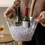 Maxbell Ice Bucket Wine Bucket 8L Heavy Duty for Home Family Gatherings Entertaining