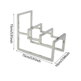 Maxbell Purse Display Stand Wallet Display Rack for Boutique Store Retail Store silver