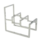 Maxbell Purse Display Stand Wallet Display Rack for Boutique Store Retail Store silver
