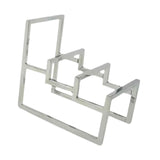 Maxbell Purse Display Stand Wallet Display Rack for Boutique Store Retail Store silver