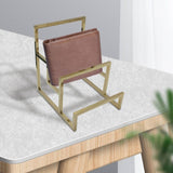 Maxbell Purse Display Stand Wallet Display Rack for Boutique Store Retail Store gold