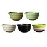 Maxbell Ceramic Matcha Tea Bowl 450ml Matcha Mixing Bowl for Family Friends Beginner Matcha Green